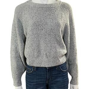 Express Womens Silver Shimmer Sweater Size XS